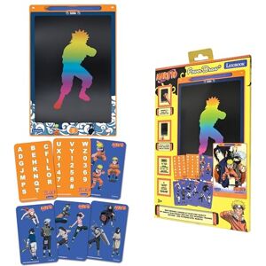 Lexibook , Naruto, Magic Slate, Artistic and creative toy for girls and boys, Multicoloured drawings, 28 cm screen, Includes 1 stylus and 6 stencils, Orange, CRT10NA Lexibook , Naruto, Magic Slate, Artistic and creative toy for girls and boys, Multicoloured drawings, 28 cm screen, Includes 1 stylus and 6 stencils, Orange, CRT10NA