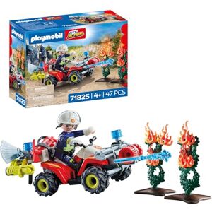 Playmobil Action Heroes Fire Brigade Quad Extinguishes Hedge Fire Fire Engine Toys for Children aged 4+ 71825 Playmobil Action Heroes Fire Brigade Quad Extinguishes Hedge Fire Fire Engine Toys for Children aged 4+ 71825