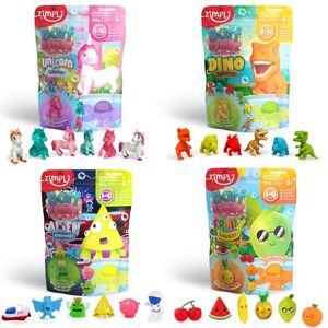 Zimpli Kids ZIMPLI Bundle with 4 x Large Surprise Bath Bombs, 1 Toy Figure per Baff Bomb, Unicorn, Dinosaur, Alien & Fruity, Pocket Money Gifts, Stocking Fillers for Kids, Great Value Bath Bombs Zimpli Kids ZIMPLI Bundle with 4 x Large Surprise Bath Bombs, 1 Toy Figure per Baff Bomb, Unicorn, Dinosaur, Alien & Fruity, Pocket Money Gifts, Stocking Fillers for Kids, Great Value Bath Bombs