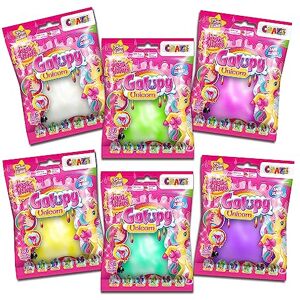 CRAZE MAGIC SLIME 6 x 75ml Bags Slime for Kids – Galupy Unicorn Figure for Girls, Alternative to Playdough, 6 Random Colours Kids Fun Gifts for Girls Ages 3+ CRAZE MAGIC SLIME 6 x 75ml Bags Slime for Kids – Galupy Unicorn Figure for Girls, Alternative to Playdough, 6 Random Colours Kids Fun Gifts for Girls Ages 3+