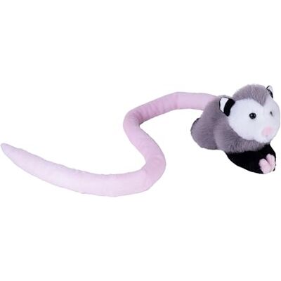 WILD REPUBLIC Tailkins Opossum, Stuffed Animal, 4.5 inch, Plush Toy, Eco Friendly WILD REPUBLIC Tailkins Opossum, Stuffed Animal, 4.5 inch, Plush Toy, Eco Friendly