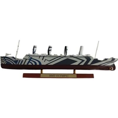 Lllunimon 1/1250 HMT Olympic Cruise Ship Model Alloy Diecast Simulation Boat Models Toys Collection Lllunimon 1/1250 HMT Olympic Cruise Ship Model Alloy Diecast Simulation Boat Models Toys Collection