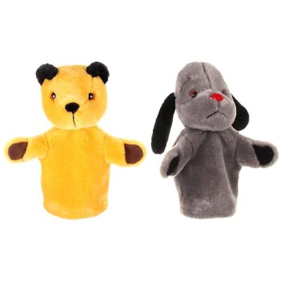 Sooty & Sweep twin pack, authentic plush puppets, hand puppets from The Show Sooty & Sweep twin pack, authentic plush puppets, hand puppets from The Show