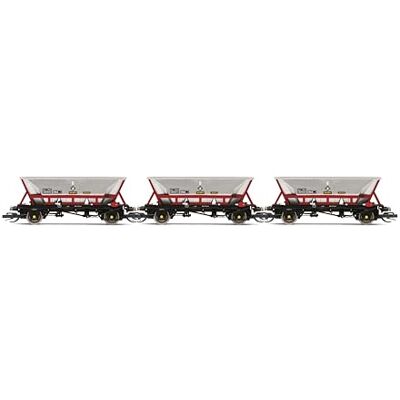 Hornby TT TT6037 Railfreight HAA Hopper Triple pack, Silver Hornby TT TT6037 Railfreight HAA Hopper Triple pack, Silver
