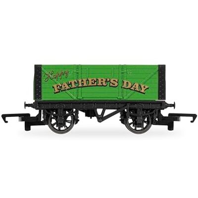 Hornby R60284 2025 Fathers Day Wagon Freight Wagons, Brown Hornby R60284 2025 Fathers Day Wagon Freight Wagons, Brown