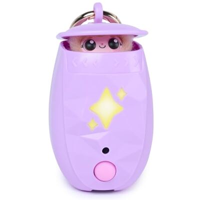 Peekimo Spin Master , Purple Interactive Pet and Wearable Accessory, Cute Electronic Pets with over 100 Reactions, Collectible Accessories and Birthday Gifts Idea for Ages 5 and up Peekimo Spin Master , Purple Interactive Pet and Wearable Accessory, Cute Electronic Pets with over 100 Reactions, Collectible Accessories and Birthday Gifts Idea for Ages 5 and up