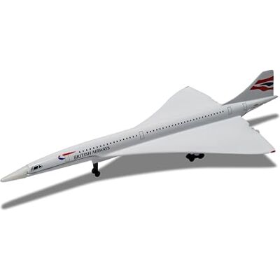 Corgi GS84008 Best of British Concorde BA Livery, White Model Airplane, Diecast Planes & Aircraft Models for Ages 14+, Die Cast Plane, Toy Airplanes Corgi GS84008 Best of British Concorde BA Livery, White Model Airplane, Diecast Planes & Aircraft Models for Ages 14+, Die Cast Plane, Toy Airplanes