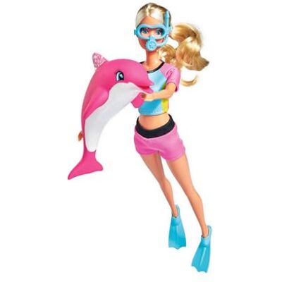 Simba Toys Steffi Model Dolphin Fun - Doll & Playset Simba Toys Steffi Model Dolphin Fun - Doll & Playset