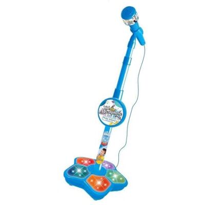 Oxxggkao Fun Interactive Kids Singing Microphone with Stand LED Stage Effects for Party Entertainment and Creative Activities Microphone Props Oxxggkao Fun Interactive Kids Singing Microphone with Stand LED Stage Effects for Party Entertainment and Creative Activities Microphone Props