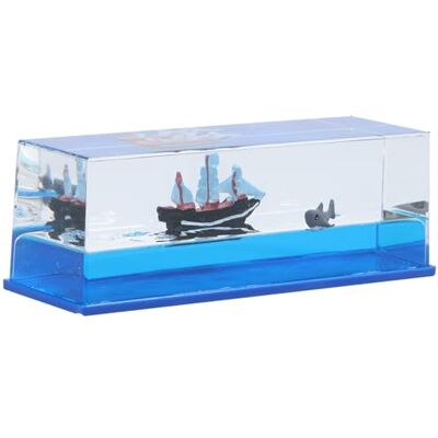 Sutowe Unsinkable Ship in a Box Acrylic Drift Ship Decoration Unsinkable Boat A Box Ornaments Transparent Unsinkable Cruise Ship Model Toy for Home Office(blue) Sutowe Unsinkable Ship in a Box Acrylic Drift Ship Decoration Unsinkable Boat A Box Ornaments Transparent Unsinkable Cruise Ship Model Toy for Home Office(blue)