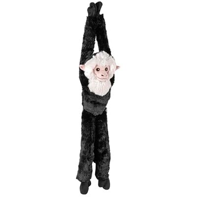 WILD REPUBLIC Ecokins Hanging White Faced Capuchin, Stuffed Animal, 20 Inches, Plush Toy, Fill is Spun Recycled Water Bottles, 22 WILD REPUBLIC Ecokins Hanging White Faced Capuchin, Stuffed Animal, 20 Inches, Plush Toy, Fill is Spun Recycled Water Bottles, 22