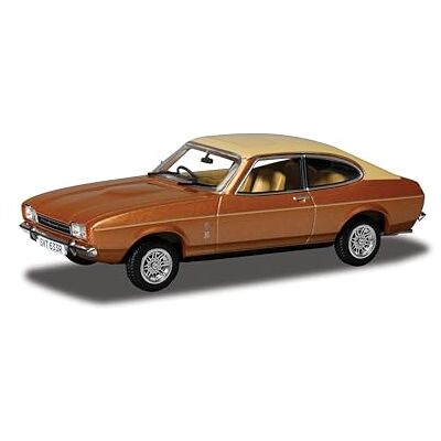 Corgi VA15406 Ford Capri Mk2 3.0 Ghia Saturn Gold Die-cast Model for adults, 14+ years, collectors Corgi VA15406 Ford Capri Mk2 3.0 Ghia Saturn Gold Die-cast Model for adults, 14+ years, collectors