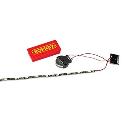 Hornby R7305 Maglight Lighting Unit for Mk3 Coaches Spare Parts and Train Accessories for OO Gauge Model Railway Sets, Coupling and Modelling Tools Maglight Lighting Unit, Scale 1:76 Hornby R7305 Maglight Lighting Unit for Mk3 Coaches Spare Parts and Train Accessories for OO Gauge Model Railway Sets, Coupling and Modelling Tools Maglight Lighting Unit, Scale 1:76
