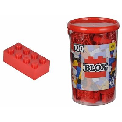 Simba - Building Blocks - Red - 100 Pieces Simba - Building Blocks - Red - 100 Pieces