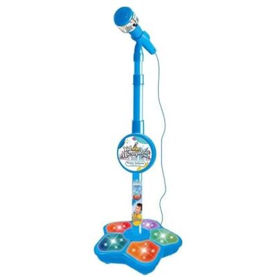 TQUXNGA Easy to Use Childrens Microphone with Stand Colorful, Blue Educational Childrens Microphone with Button Controls for Music Learning and Creative Play TQUXNGA Easy to Use Childrens Microphone with Stand Colorful, Blue Educational Childrens Microphone with Button Controls for Music Learning and Creative Play