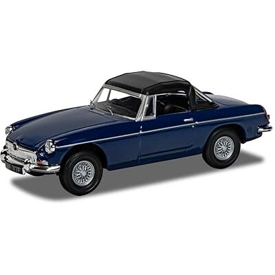 Corgi VA10713 MGB Roadster, Mineral Blue, Vanguard Die Cast Model, for ages 14+ Years Corgi VA10713 MGB Roadster, Mineral Blue, Vanguard Die Cast Model, for ages 14+ Years