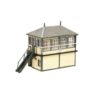 Hornby TT:120 TT9004 TT Gauge Settle & Carlisle Signal Box Extra Track Pieces for Model Railway Sets, Toy Train Track Pieces, Model TT Signal Piece Hobbies for Men Scale 1:120 Hornby TT:120 TT9004 TT Gauge Settle & Carlisle Signal Box Extra Track Pieces for Model Railway Sets, Toy Train Track Pieces, Model TT Signal Piece Hobbies for Men Scale 1:120