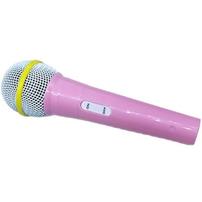 hogtnd Brightly Colored Microphone Toy Model for Party, B hogtnd Brightly Colored Microphone Toy Model for Party, B