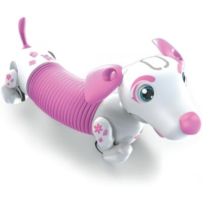 SilverLit Robo Dash D Pink Robotic Puppy Toy Dog Gesture & Direct Control Touch Sensor Robo Dog Robot for Kids SilverLit Robo Dash D Pink Robotic Puppy Toy Dog Gesture & Direct Control Touch Sensor Robo Dog Robot for Kids