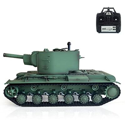 TOUCAN RC HOBBY 1/16 Henglong TK7.0 Soviet KV-2 RC Tank Giant 3949 Barrel Recoil BB Airsoft Smoke Sound Effect Car TOUCAN RC HOBBY 1/16 Henglong TK7.0 Soviet KV-2 RC Tank Giant 3949 Barrel Recoil BB Airsoft Smoke Sound Effect Car