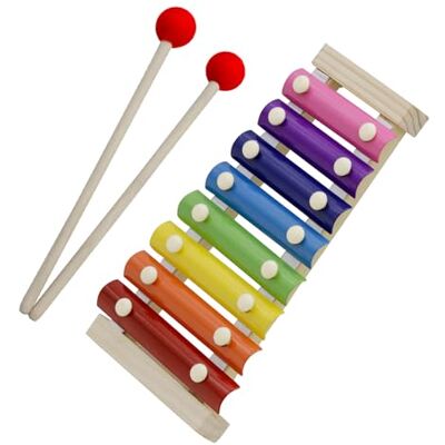 Piceioep Practical Wood Toy Xylophone with 8 Accurate Musical Notes Early Learning Music ToyGreat for Early Childhood Education Kids Musical Dolls Piceioep Practical Wood Toy Xylophone with 8 Accurate Musical Notes Early Learning Music ToyGreat for Early Childhood Education Kids Musical Dolls