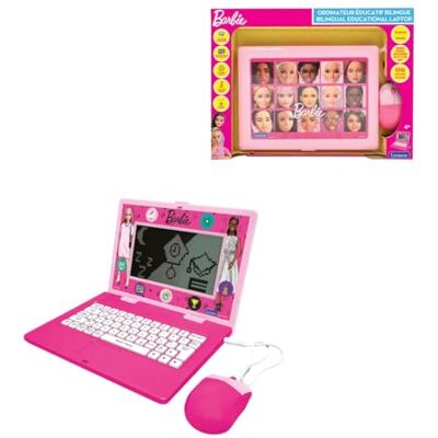 Lexibook , Barbie Educational Laptop for kids, JC599BBi1 English/French, 170 activities, 6.7-inch screen, Learning games and music Lexibook , Barbie Educational Laptop for kids, JC599BBi1 English/French, 170 activities, 6.7-inch screen, Learning games and music