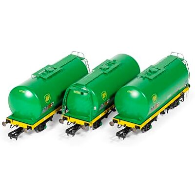 Hornby R60291 BP TTA Triple Pack 67766-7-8, Green Hornby R60291 BP TTA Triple Pack 67766-7-8, Green