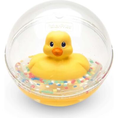 Fisher-Price Watermates, Baby Ball Adorable Duck Character, Activity Toy for Crawl and Chase Play, Infant Toy for Ages 3+ Months Fisher-Price Watermates, Baby Ball Adorable Duck Character, Activity Toy for Crawl and Chase Play, Infant Toy for Ages 3+ Months
