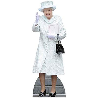 STAR CUTOUTS SC2011 Queen Elizabeth British Royal Family for Fans, Parties and Collectors Height 171cm, Multicolour STAR CUTOUTS SC2011 Queen Elizabeth British Royal Family for Fans, Parties and Collectors Height 171cm, Multicolour