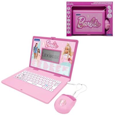 Lexibook , Barbie Educational Laptop for kids, JC601BBi5LXB English/Italian, 164 activities, Maths, Logic games, Music mode, Large LCD screen Lexibook , Barbie Educational Laptop for kids, JC601BBi5LXB English/Italian, 164 activities, Maths, Logic games, Music mode, Large LCD screen
