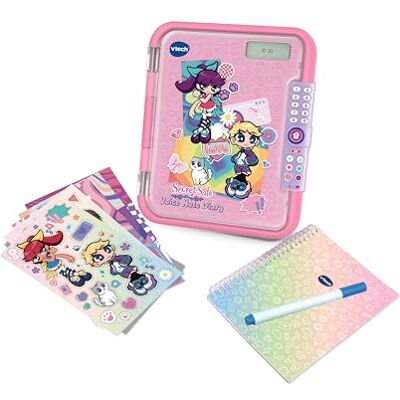 VTech Secret Safe Voice Note Diary, Interactive Diary, Secret Diary with Voice Notes, Personalise with your own Design, Gifts for Children with 3 Games, For Ages 5, 6, 7+ Year Olds, English Version VTech Secret Safe Voice Note Diary, Interactive Diary, Secret Diary with Voice Notes, Personalise with your own Design, Gifts for Children with 3 Games, For Ages 5, 6, 7+ Year Olds, English Version