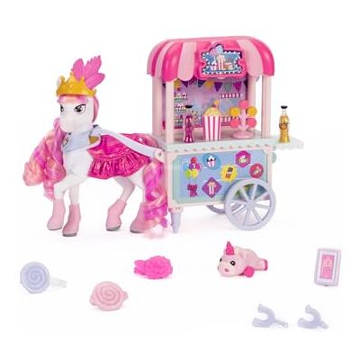 Wild Manes Candi’s Sugar Crush Carnival Play Set - Play set for children, colorful carnival theme, includes figurines and accessories Wild Manes Candi’s Sugar Crush Carnival Play Set - Play set for children, colorful carnival theme, includes figurines and accessories