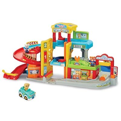 VTech Toot-Toot Drivers Roll & Repair Garage, Interactive Toy Car Playset, Vehicle Tracks for Kids with Lights and Sounds, Pretend Play For Toddlers, 12 Months, 2, 3, 4+ Years, English Version VTech Toot-Toot Drivers Roll & Repair Garage, Interactive Toy Car Playset, Vehicle Tracks for Kids with Lights and Sounds, Pretend Play For Toddlers, 12 Months, 2, 3, 4+ Years, English Version