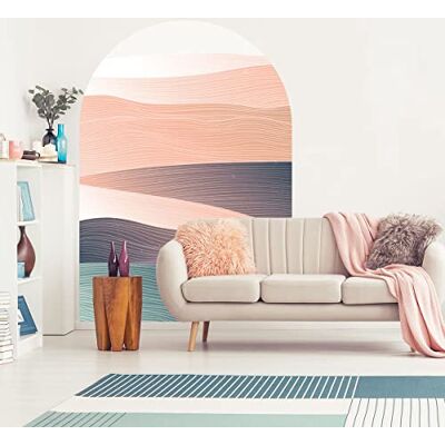 Ambiance Sticker Non-Woven Wallpaper Giant Frescoes Pre-Pasted Ramonto Sheet Decorative Label H127 x L90 cm Ambiance Sticker Non-Woven Wallpaper Giant Frescoes Pre-Pasted Ramonto Sheet Decorative Label H127 x L90 cm