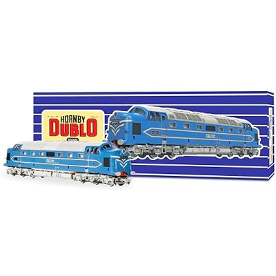 Hornby R30420 Dublo DP1 Deltic NRM Diesel Locomotive, OO Gauge Model Railway, DCC-Ready, Die-Cast, 14 Years+ Hornby R30420 Dublo DP1 Deltic NRM Diesel Locomotive, OO Gauge Model Railway, DCC-Ready, Die-Cast, 14 Years+