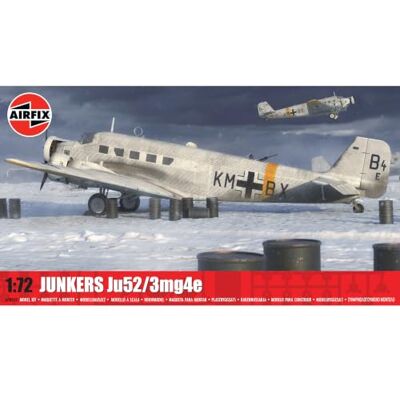 Airfix A08022 Junkers Ju52/3mg4e,Classic Kit Aircraft, for ages 8+ Airfix A08022 Junkers Ju52/3mg4e,Classic Kit Aircraft, for ages 8+