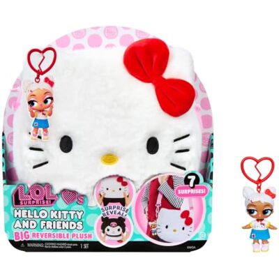 L.O.L. Surprise! L.O.L. Surprise Loves Hello Kitty Big Reversible Plush with Tot L.O.L. Surprise! L.O.L. Surprise Loves Hello Kitty Big Reversible Plush with Tot