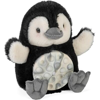 WILD REPUBLIC Poppykins Mini Penguin, Stuffed Animal, 7.5 Inches, Plush Toy, Fill is Spun Recycled Water Bottles WILD REPUBLIC Poppykins Mini Penguin, Stuffed Animal, 7.5 Inches, Plush Toy, Fill is Spun Recycled Water Bottles