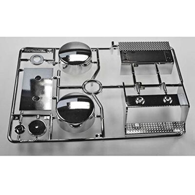 TAMIYA King Hauler Chrome Storage Boxes - RC Truck Parts TAMIYA King Hauler Chrome Storage Boxes - RC Truck Parts