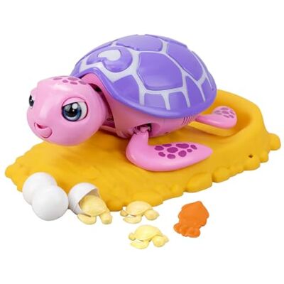 SilverLit Rescue Turtle Interactive Pet with Colour-Changing Shell, Responds to Touch, Teaches Nurturing, Lays Surprise Baby Turtles, Fun & Educational Toy for Kids, Suitable for Ages 5+ SilverLit Rescue Turtle Interactive Pet with Colour-Changing Shell, Responds to Touch, Teaches Nurturing, Lays Surprise Baby Turtles, Fun & Educational Toy for Kids, Suitable for Ages 5+