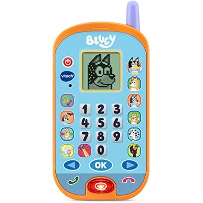 VTech - Bluey Ring Ring Learning Phone - Learning Phone - Toy VTech - Bluey Ring Ring Learning Phone - Learning Phone - Toy