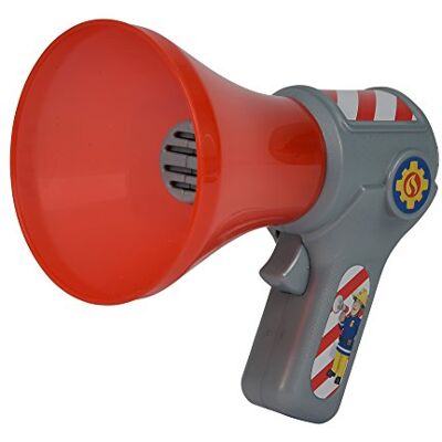 Simba Fireman Sam Megaphone - Role Play Toy Simba Fireman Sam Megaphone - Role Play Toy