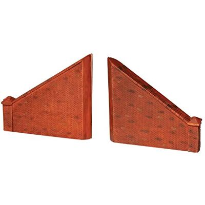 Hornby R8545 Skaledale 00 Gauge Brick Tunnel Portal Side Walling, Brown Hornby R8545 Skaledale 00 Gauge Brick Tunnel Portal Side Walling, Brown
