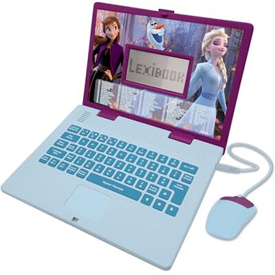Lexibook , Frozen Educational Laptop for kids, JC598FZi20 Bulgarian/English, Bilingual, 124 activities, Writing, Maths, Logic, Music Lexibook , Frozen Educational Laptop for kids, JC598FZi20 Bulgarian/English, Bilingual, 124 activities, Writing, Maths, Logic, Music