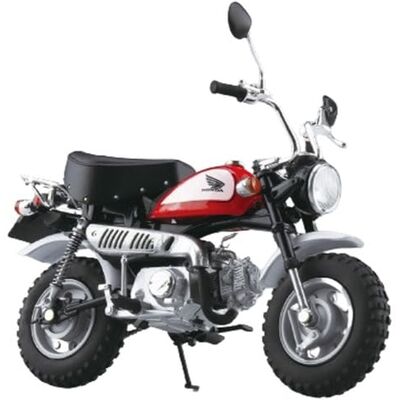 Aoshima Honda Monkey Limited Fighting Red 1:12 Scale Diecast Motorcycle Toy Aoshima Honda Monkey Limited Fighting Red 1:12 Scale Diecast Motorcycle Toy
