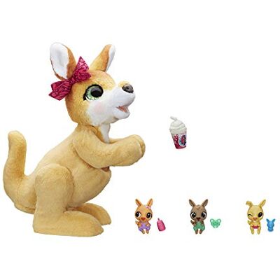 FurReal Mama Josie the Kangaroo Interactive Pet Toy, 70+ Sounds & Reactions, Ages 4 & Up FurReal Mama Josie the Kangaroo Interactive Pet Toy, 70+ Sounds & Reactions, Ages 4 & Up