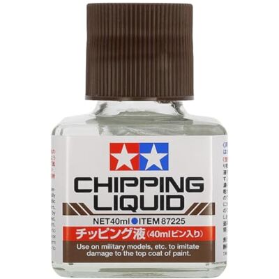 Tamiya 87225 Makeup Material Series No.225 Chipping Liquid 1.4 fl oz (40 ml) Model Paint Tamiya 87225 Makeup Material Series No.225 Chipping Liquid 1.4 fl oz (40 ml) Model Paint