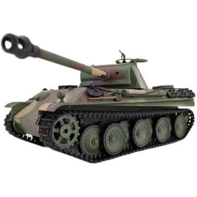 Palapozzy 1/16 Scale German Panther G RC Tank Model, 2.4G Remote Control Main Battle Tank with Sound, Lights, and Shooting BBs, Military Vehicle for Adults Palapozzy 1/16 Scale German Panther G RC Tank Model, 2.4G Remote Control Main Battle Tank with Sound, Lights, and Shooting BBs, Military Vehicle for Adults