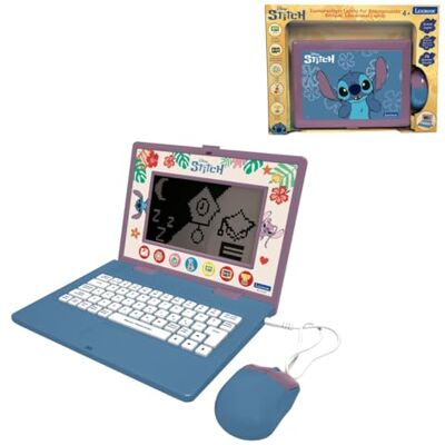 Lexibook , Disney Stitch Educational Laptop for kids, JC599Di3 English/German, 170 activities, Large screen Lexibook , Disney Stitch Educational Laptop for kids, JC599Di3 English/German, 170 activities, Large screen
