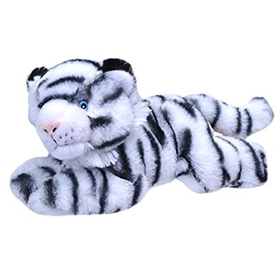 WILD REPUBLIC 24798 Ecokins White Tiger Stuffed Animal 8 Inch Mini WILD REPUBLIC 24798 Ecokins White Tiger Stuffed Animal 8 Inch Mini
